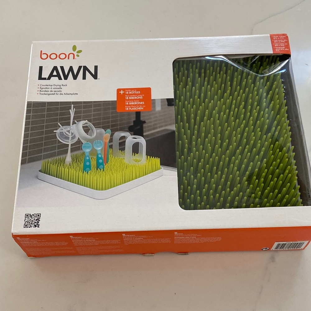 Lawn Countertop Drying Rack - Green